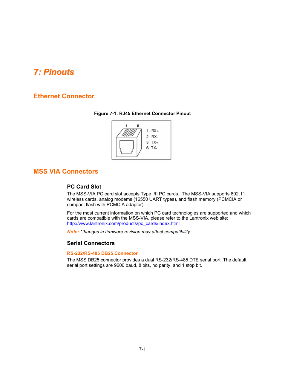 Lantronix Hub User Manual | Page 72 / 81
