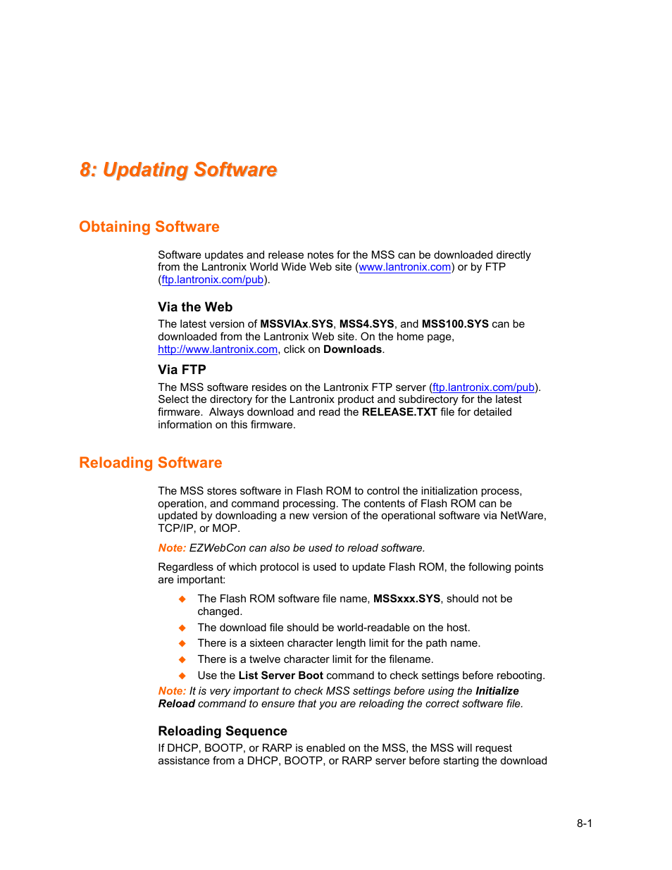 Lantronix Hub User Manual | Page 76 / 81