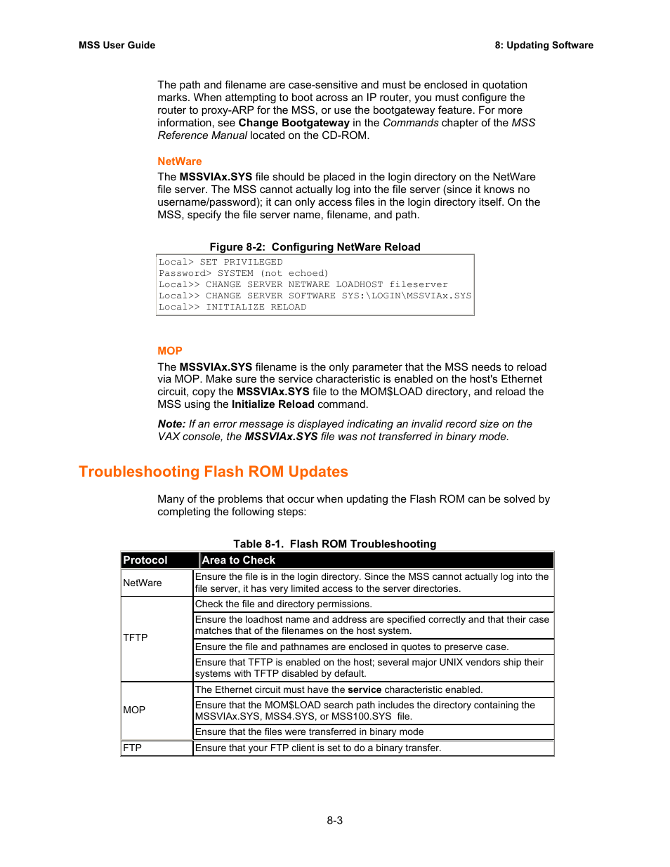 Troubleshooting flash rom updates | Lantronix Hub User Manual | Page 78 / 81