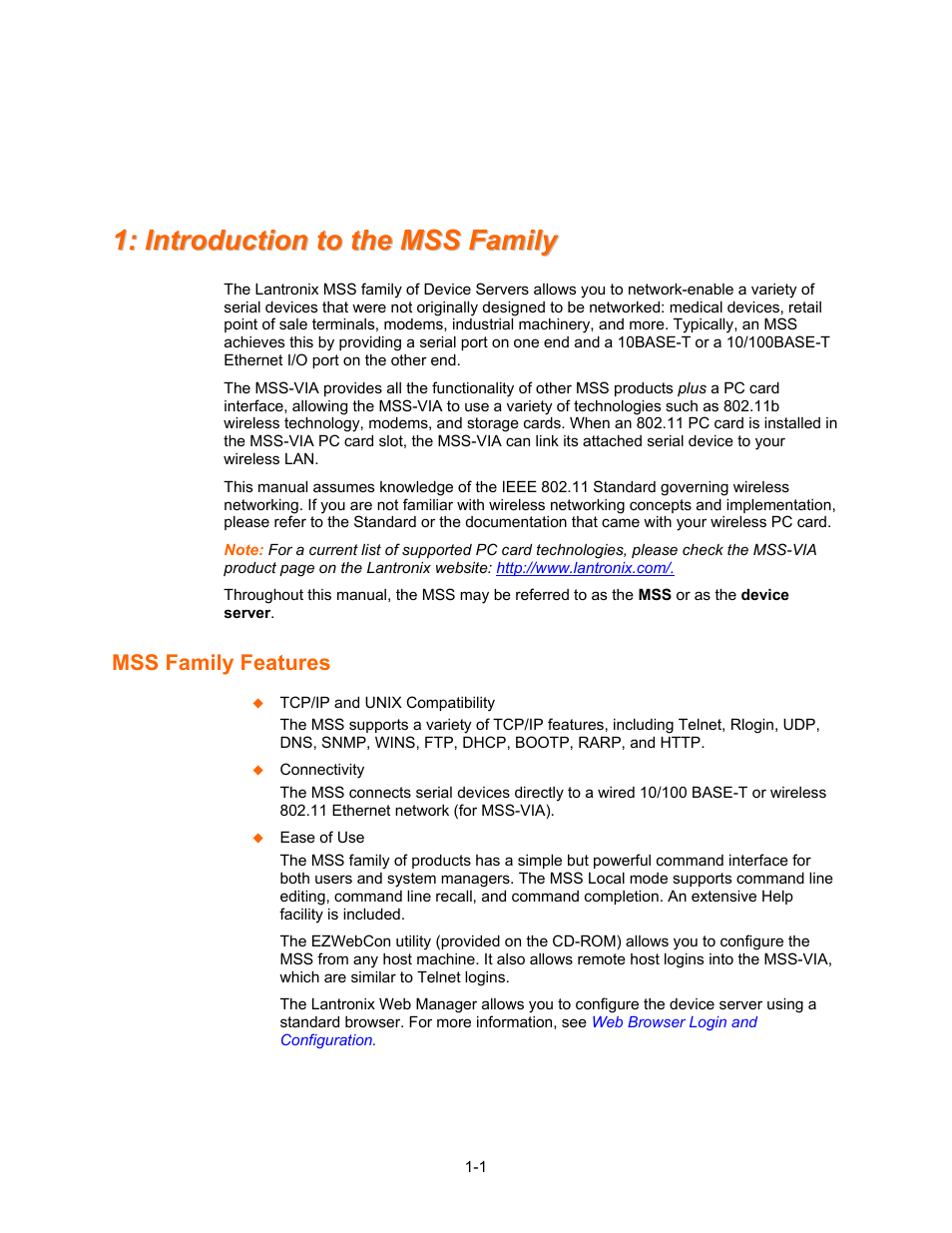 Lantronix Hub User Manual | Page 8 / 81
