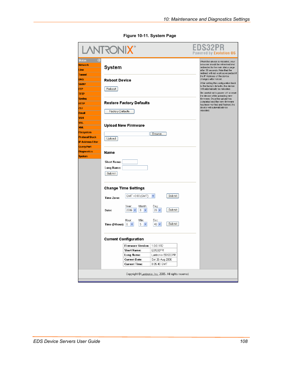 Lantronix Data Center-Grade Evolution Device Server EDS32PR User Manual | Page 108 / 158