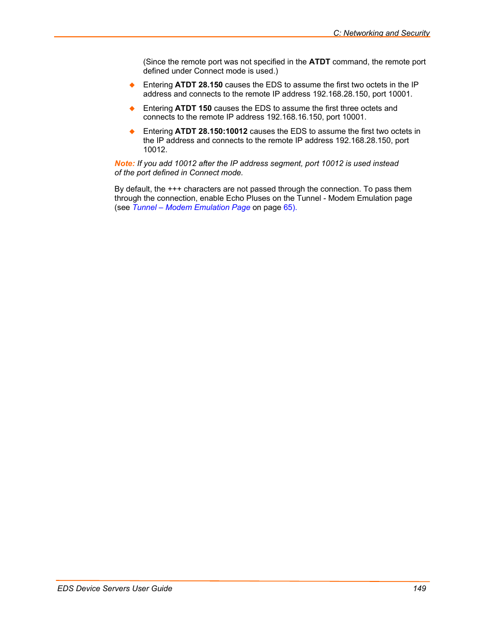 Lantronix Data Center-Grade Evolution Device Server EDS32PR User Manual | Page 149 / 158