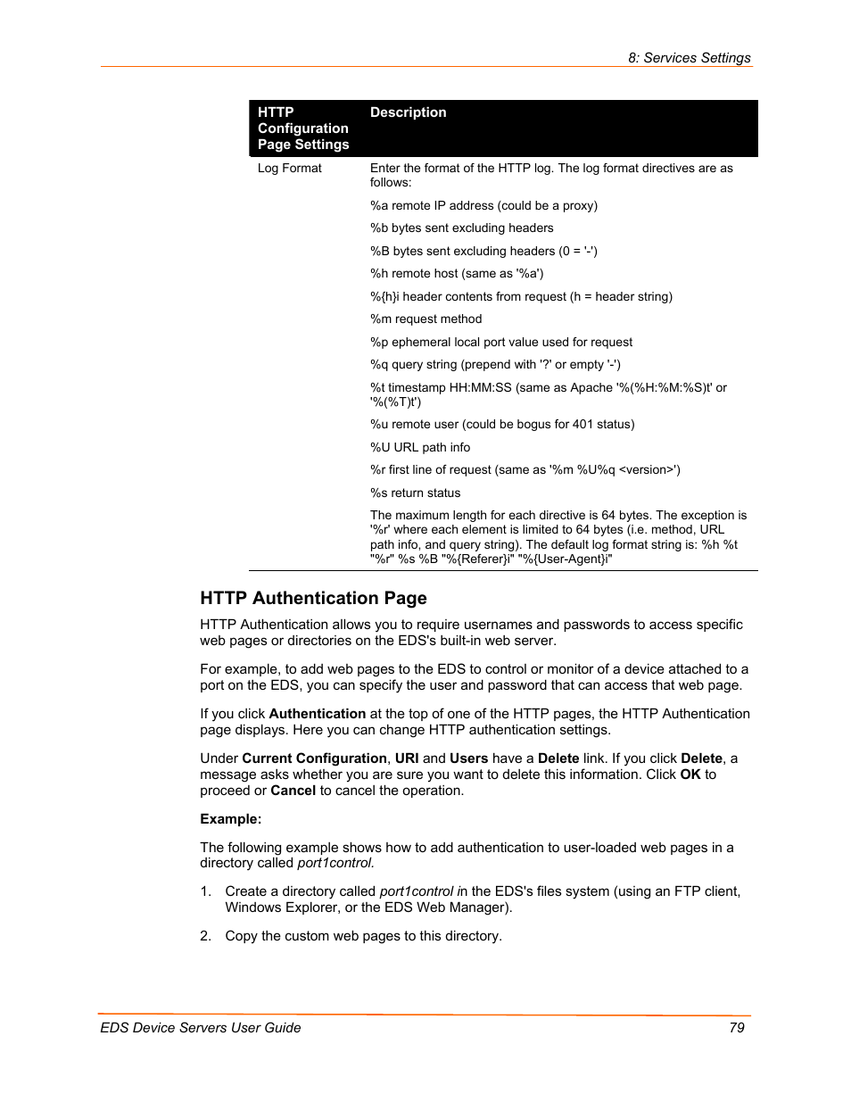 Lantronix Data Center-Grade Evolution Device Server EDS32PR User Manual | Page 79 / 158