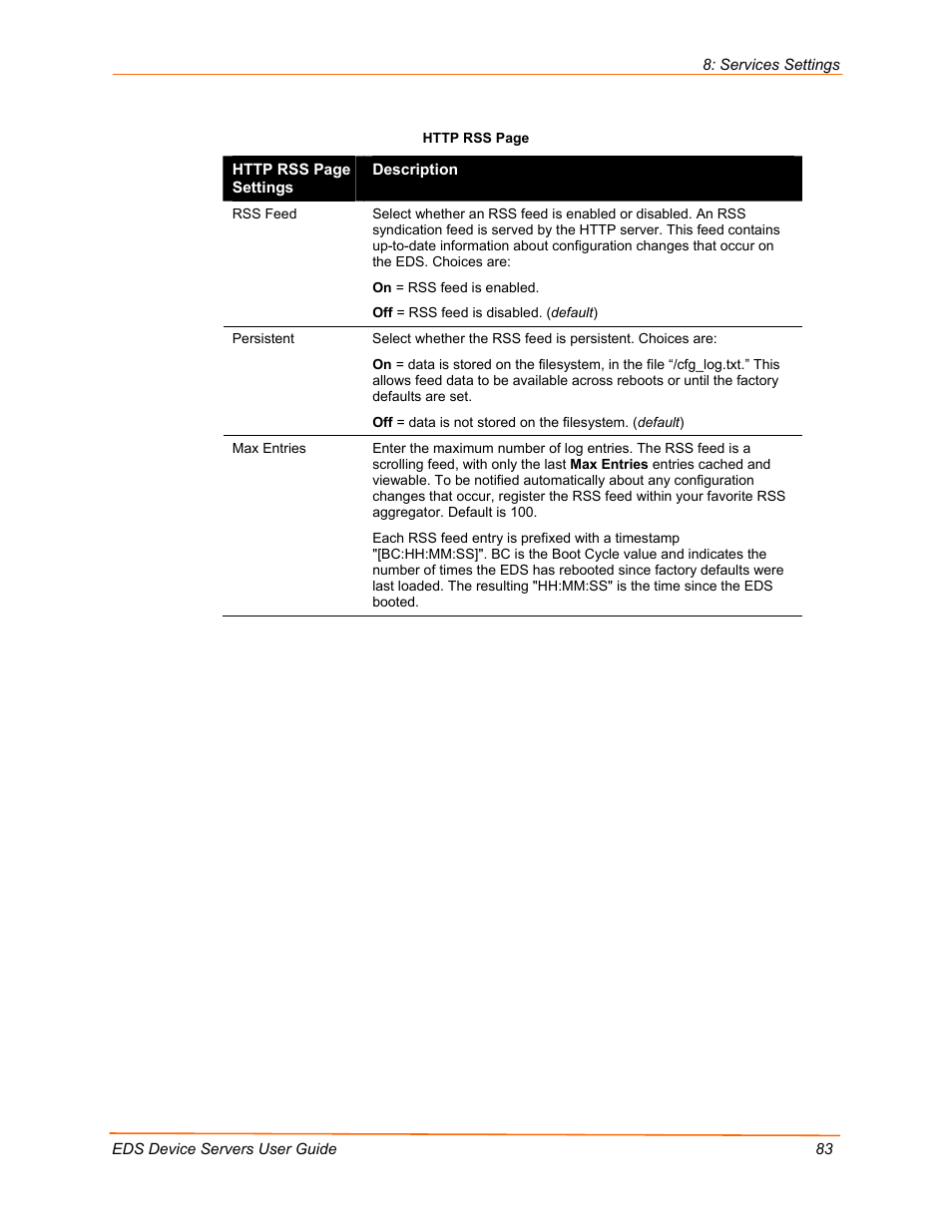 Lantronix Data Center-Grade Evolution Device Server EDS32PR User Manual | Page 83 / 158