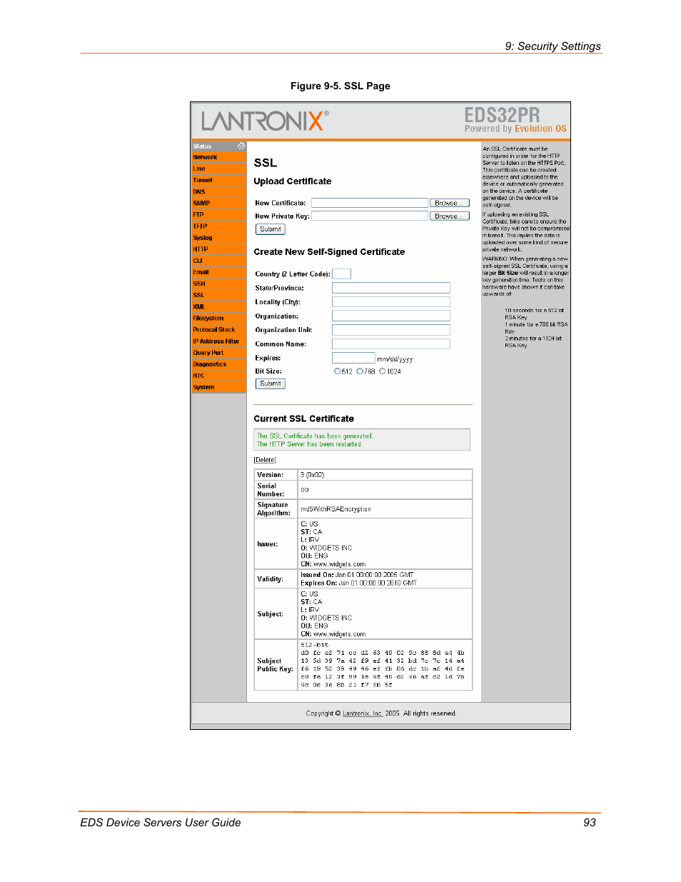 Lantronix Data Center-Grade Evolution Device Server EDS32PR User Manual | Page 93 / 158