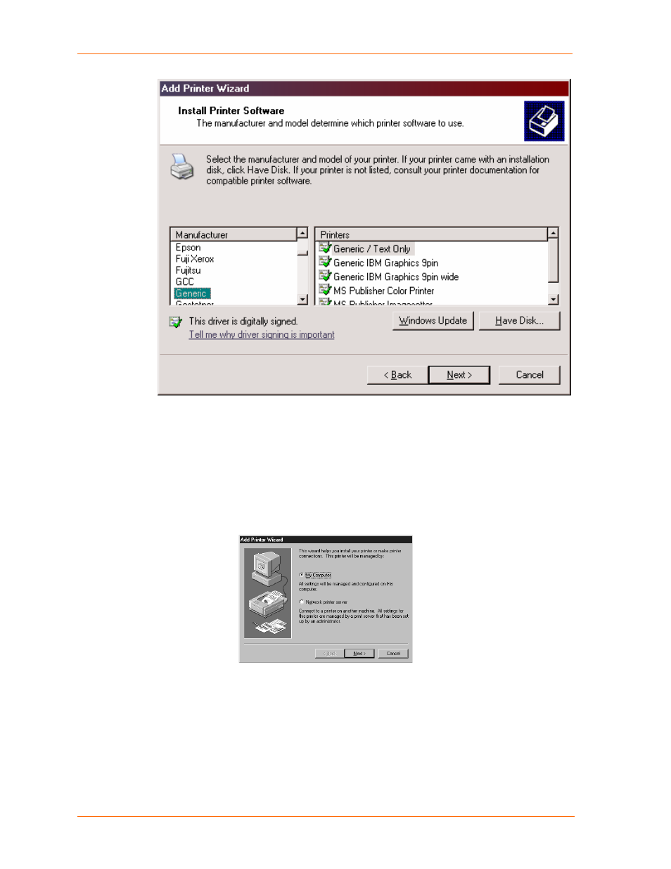 Lpr on windows nt 3.5.1 (and later) | Lantronix ETS16PR User Manual | Page 30 / 68