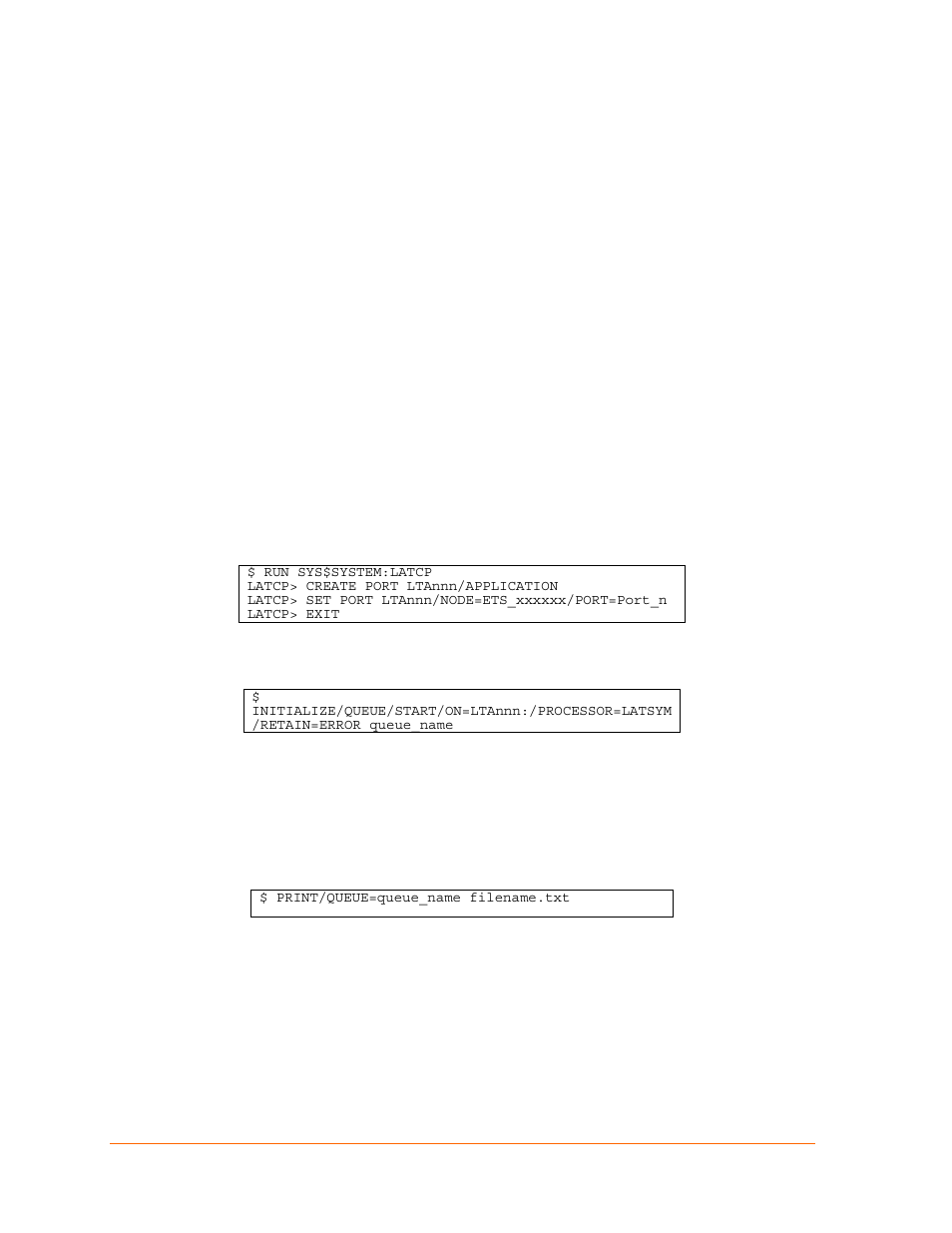 Lat configuration, Printing directly to a port, Lat host troubleshooting | Lantronix ETS16PR User Manual | Page 42 / 68