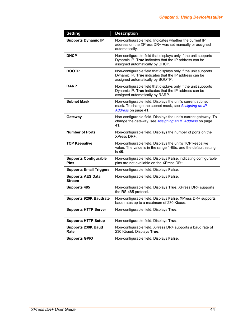 Lantronix XPress DR+ User Manual | Page 44 / 116