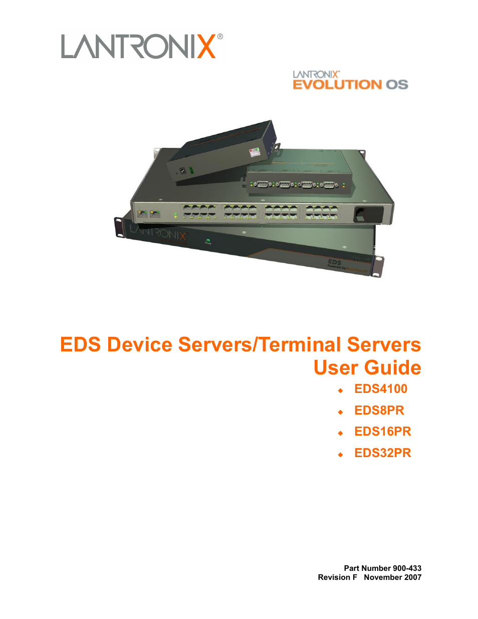 Lantronix EDS Device Servers EDS16PR User Manual | 175 pages