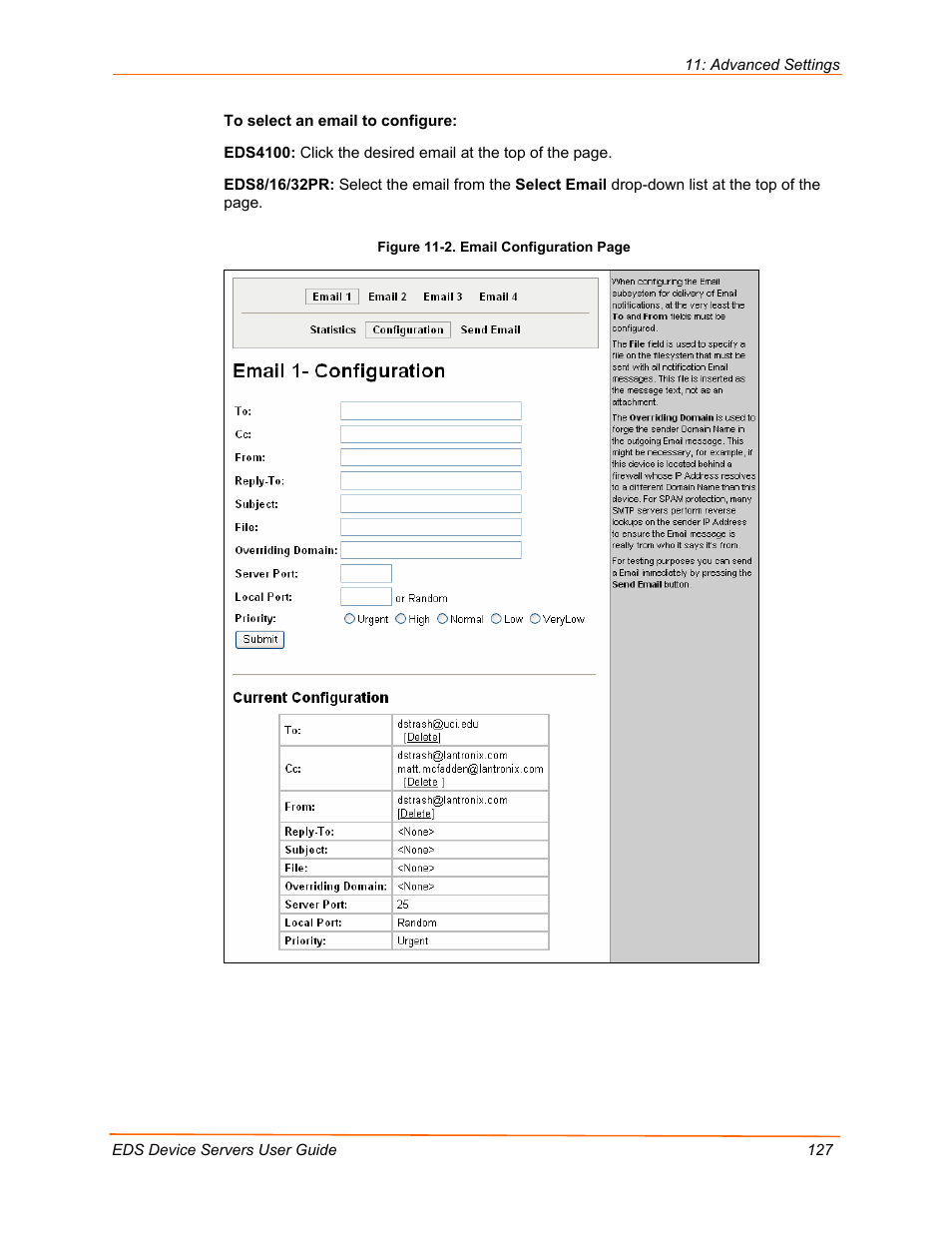 Lantronix EDS Device Servers EDS16PR User Manual | Page 127 / 175