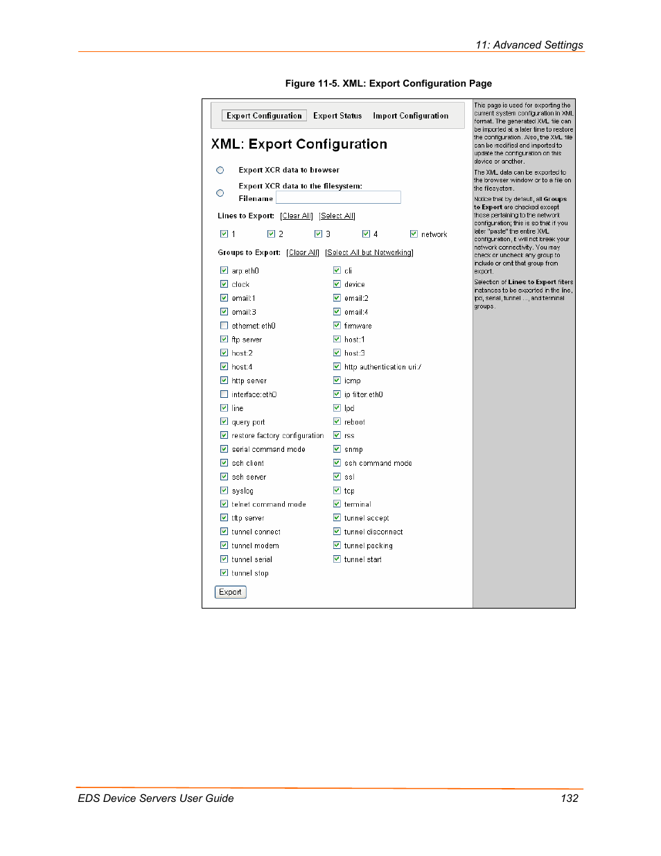 Lantronix EDS Device Servers EDS16PR User Manual | Page 132 / 175