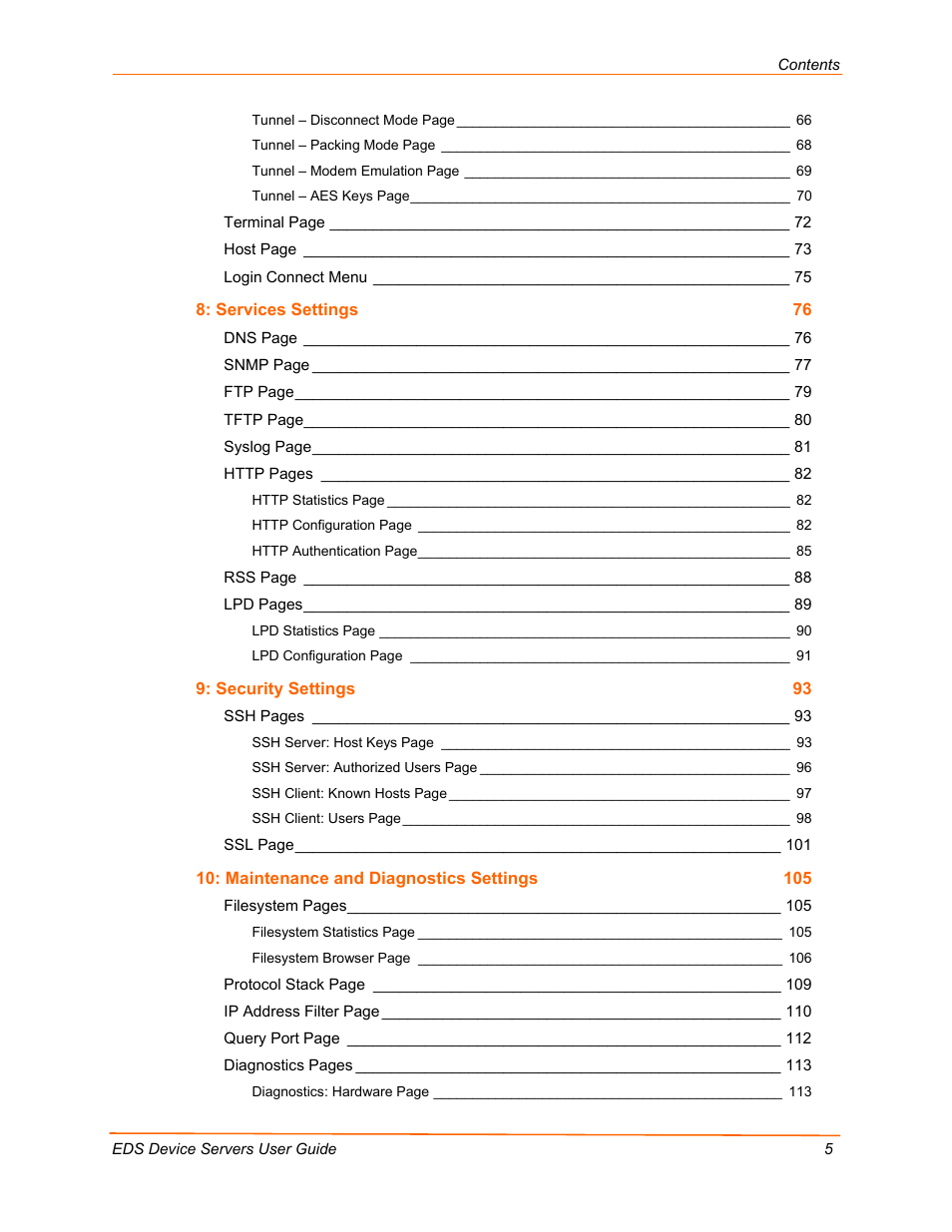 Lantronix EDS Device Servers EDS16PR User Manual | Page 5 / 175