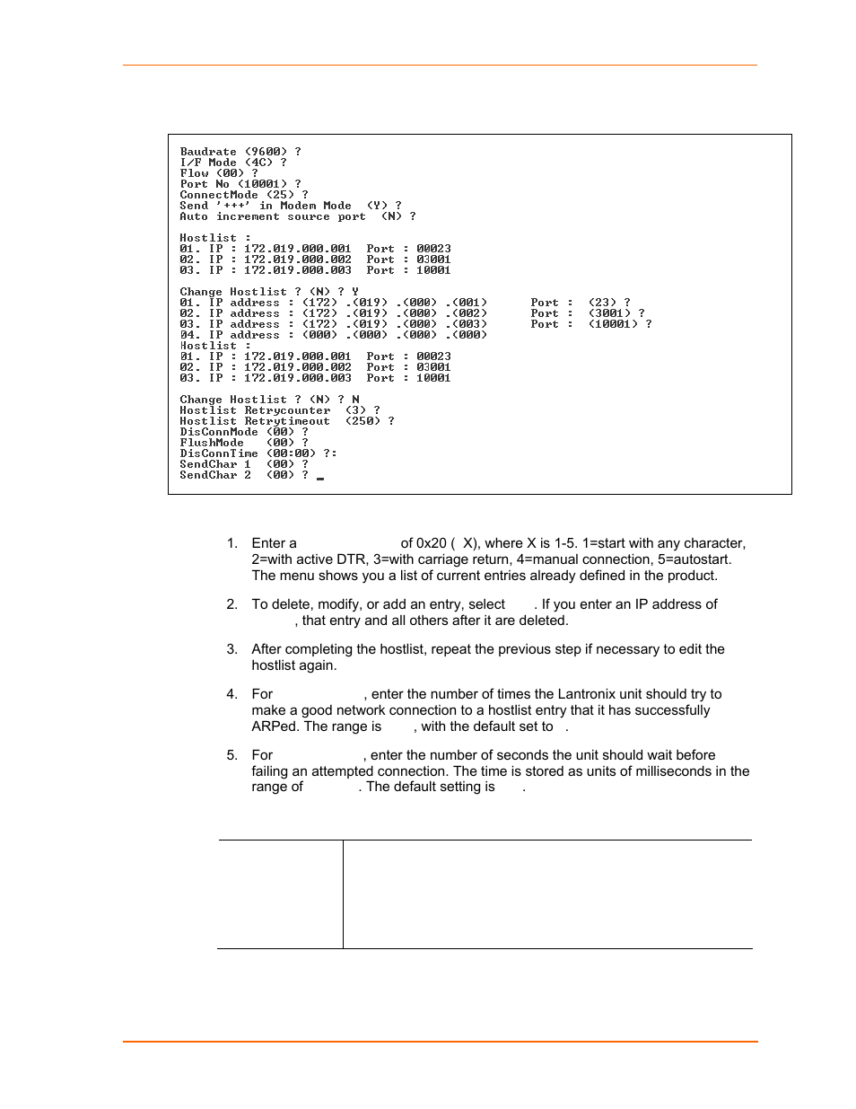 D) datagram type | Lantronix UDS2100 User Manual | Page 47 / 83