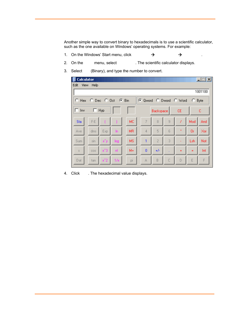 Scientific calculator | Lantronix UDS2100 User Manual | Page 79 / 83