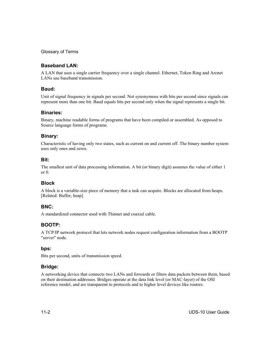 Lantronix Device Server UDS 10 User Manual | Page 124 / 139