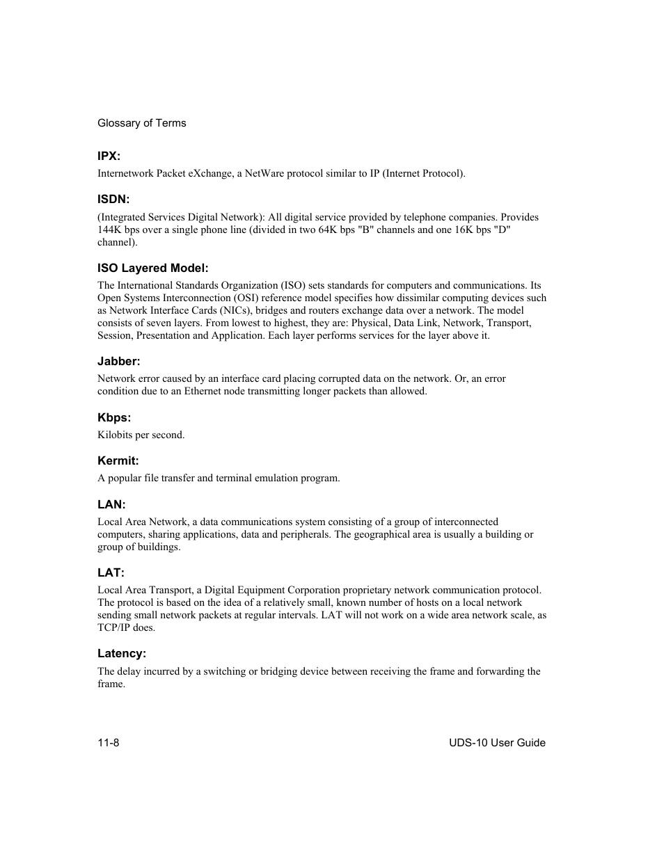 Lantronix Device Server UDS 10 User Manual | Page 130 / 139