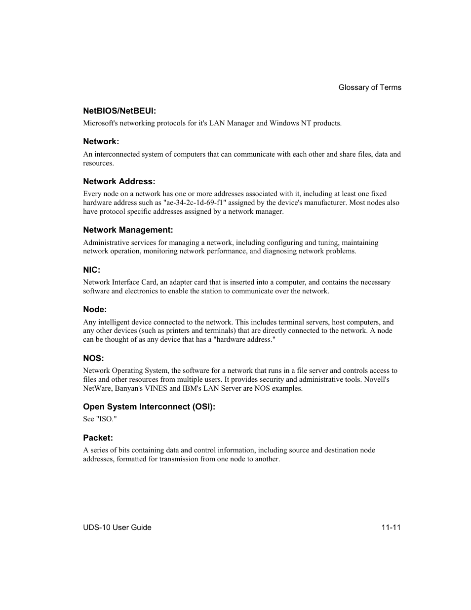 Lantronix Device Server UDS 10 User Manual | Page 133 / 139