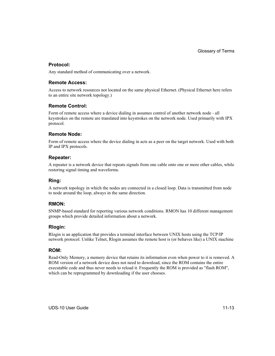 Lantronix Device Server UDS 10 User Manual | Page 135 / 139