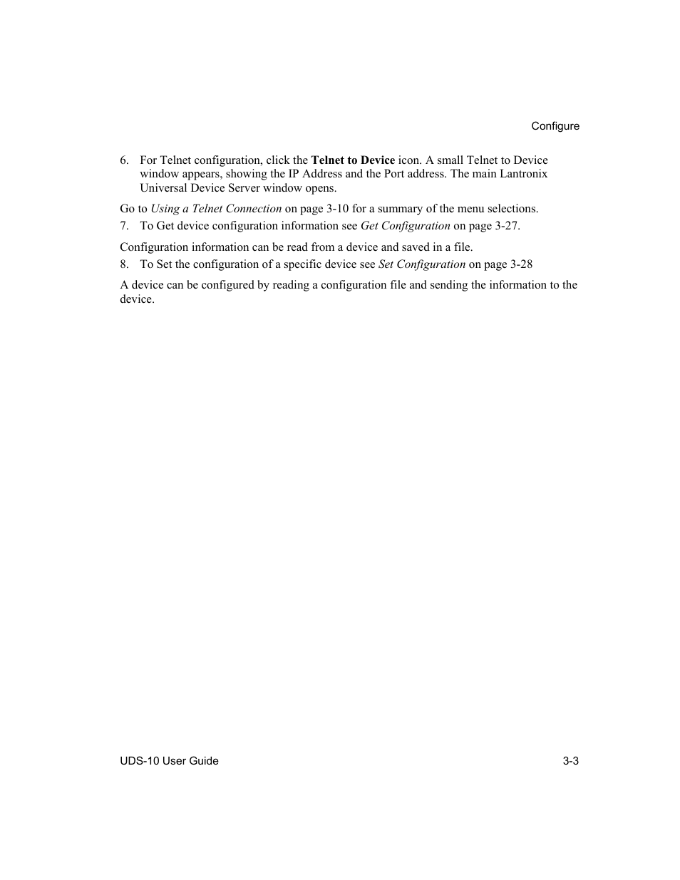Lantronix Device Server UDS 10 User Manual | Page 43 / 139