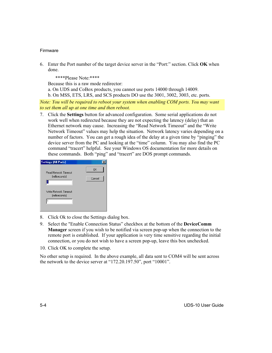 Lantronix Device Server UDS 10 User Manual | Page 78 / 139