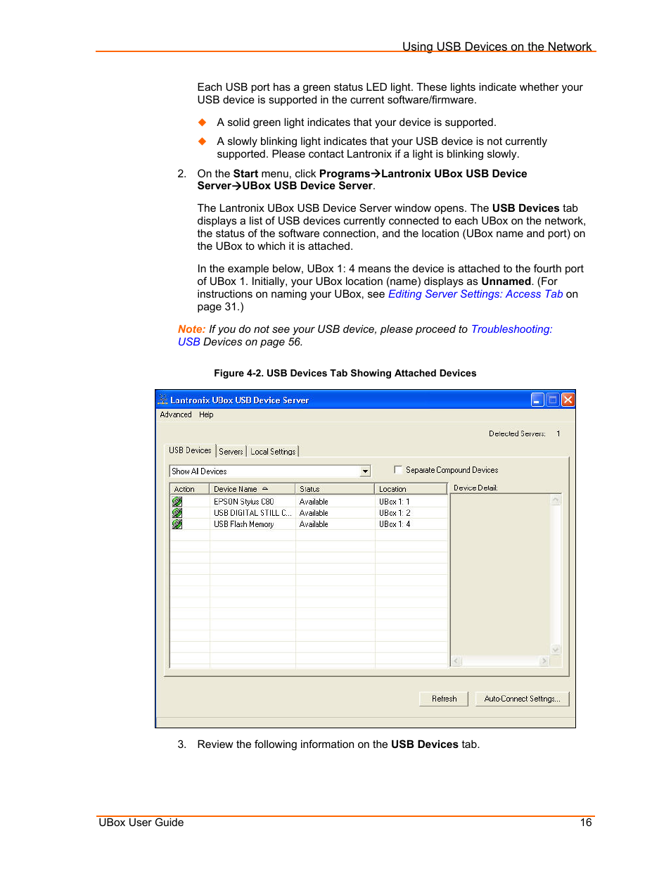 Lantronix UBox UBX4100 User Manual | Page 16 / 74