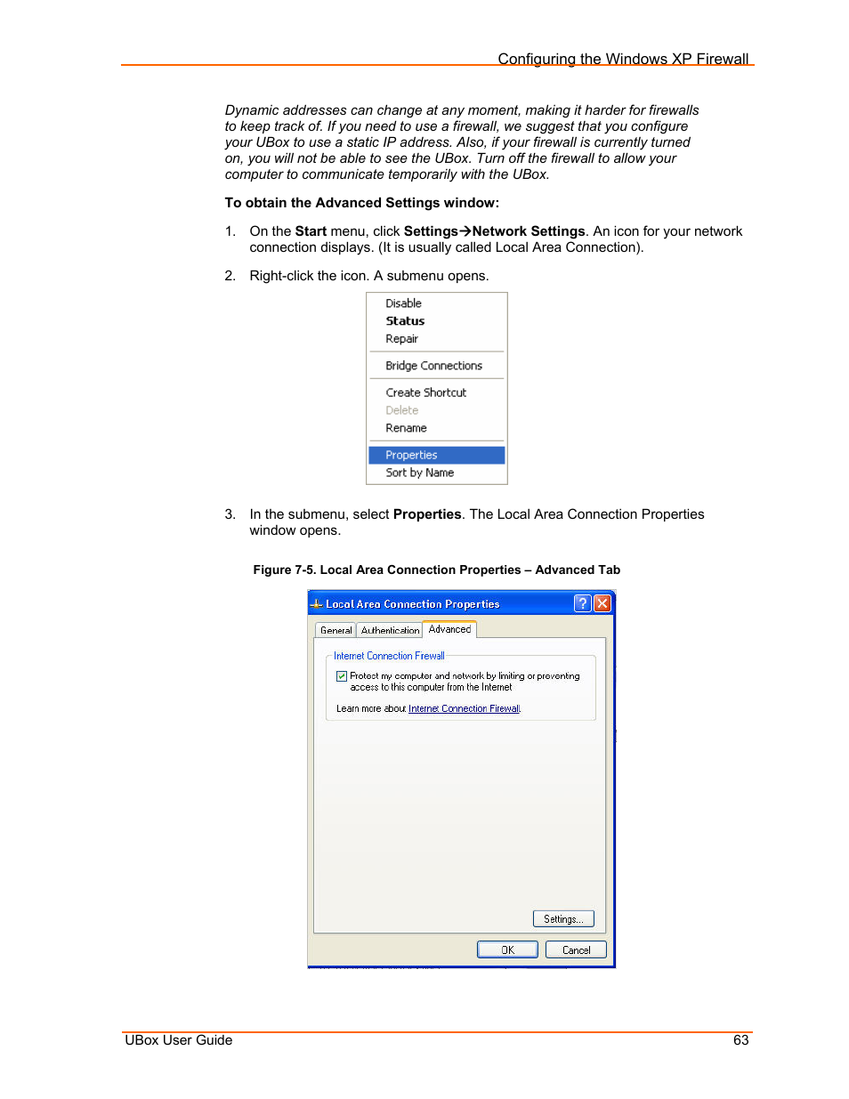 Lantronix UBox UBX4100 User Manual | Page 63 / 74