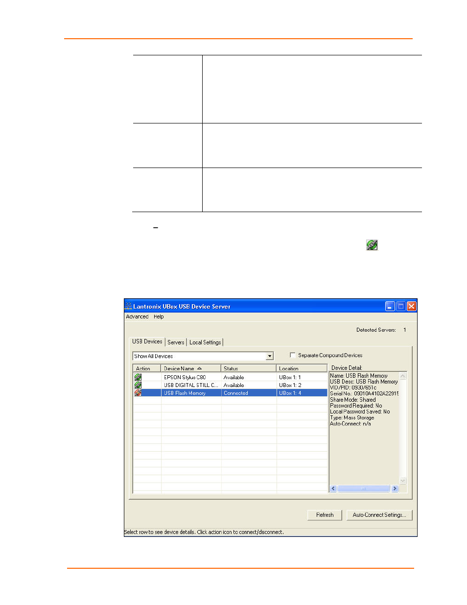 Step 2, Connect a networked usb device, Step 2 –connect a networked usb device | Lantronix UBOX 2100 User Manual | Page 18 / 79