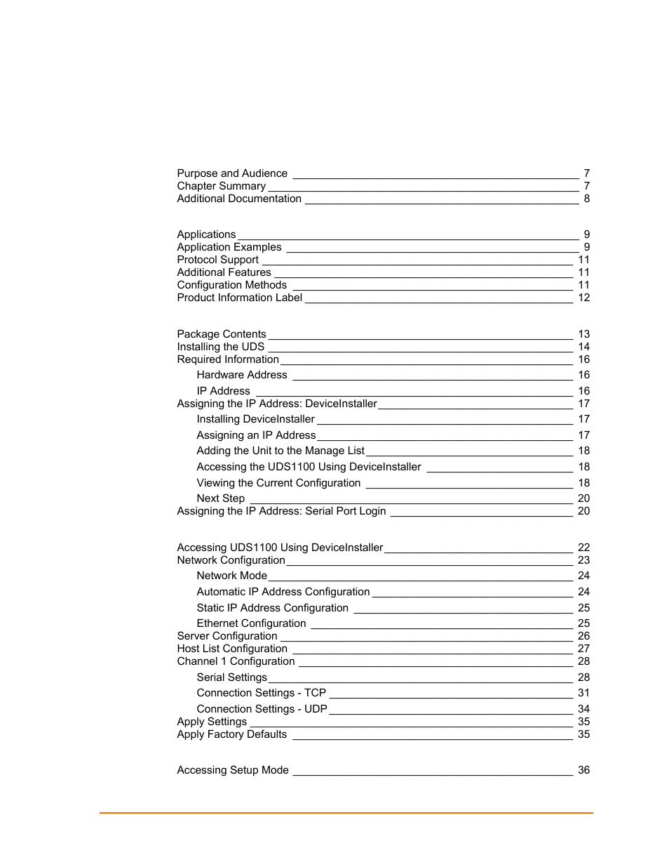 Lantronix UDS1100 User Manual | Page 3 / 84