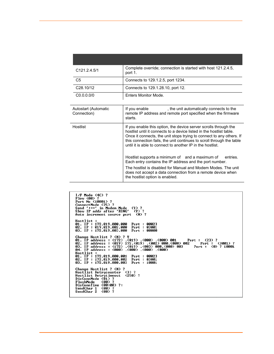 Figure 7-3. manual connection address example | Lantronix UDS1100 User Manual | Page 46 / 84