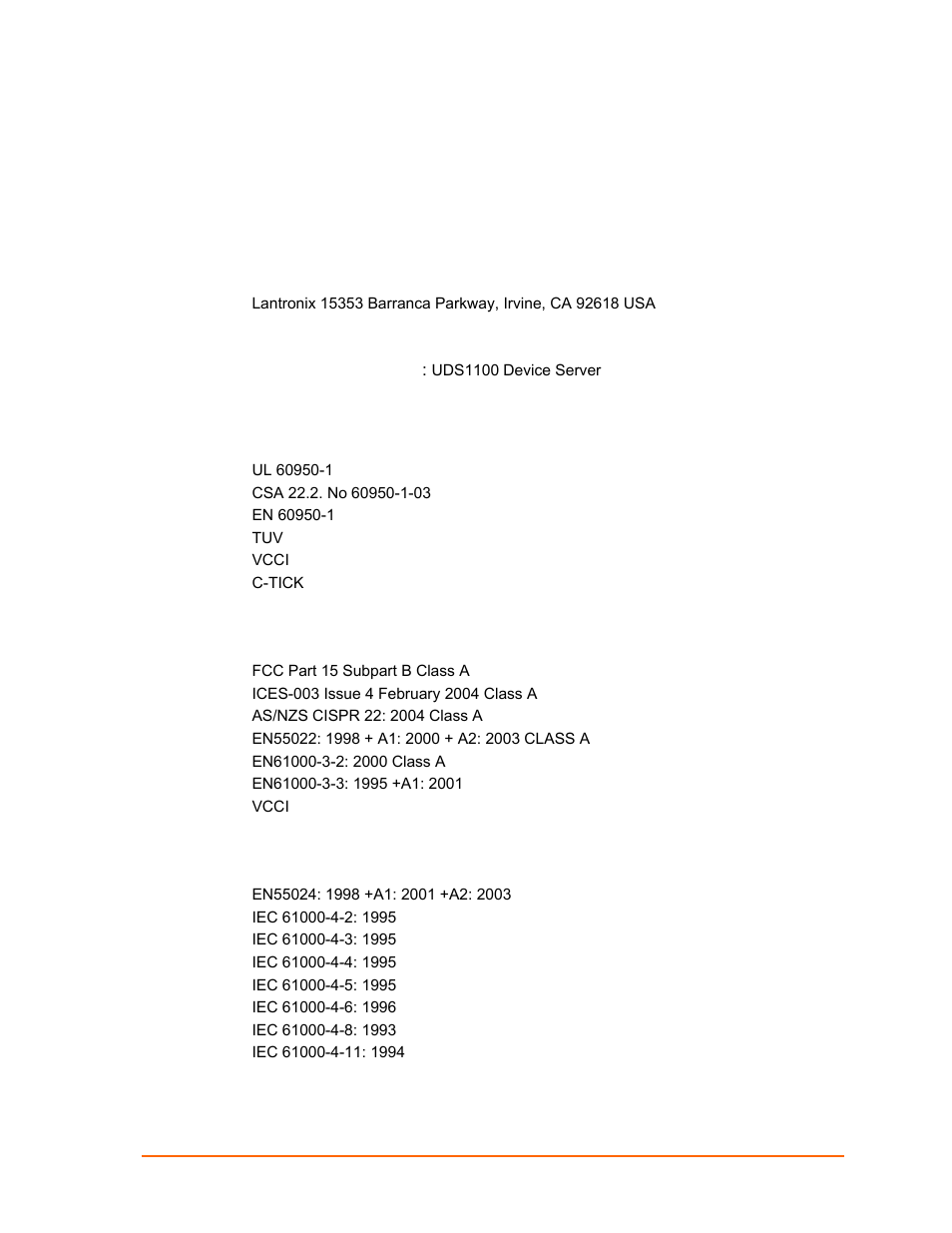 Compliance and disclaimer, D: compliance and disclaimer | Lantronix UDS1100 User Manual | Page 81 / 84