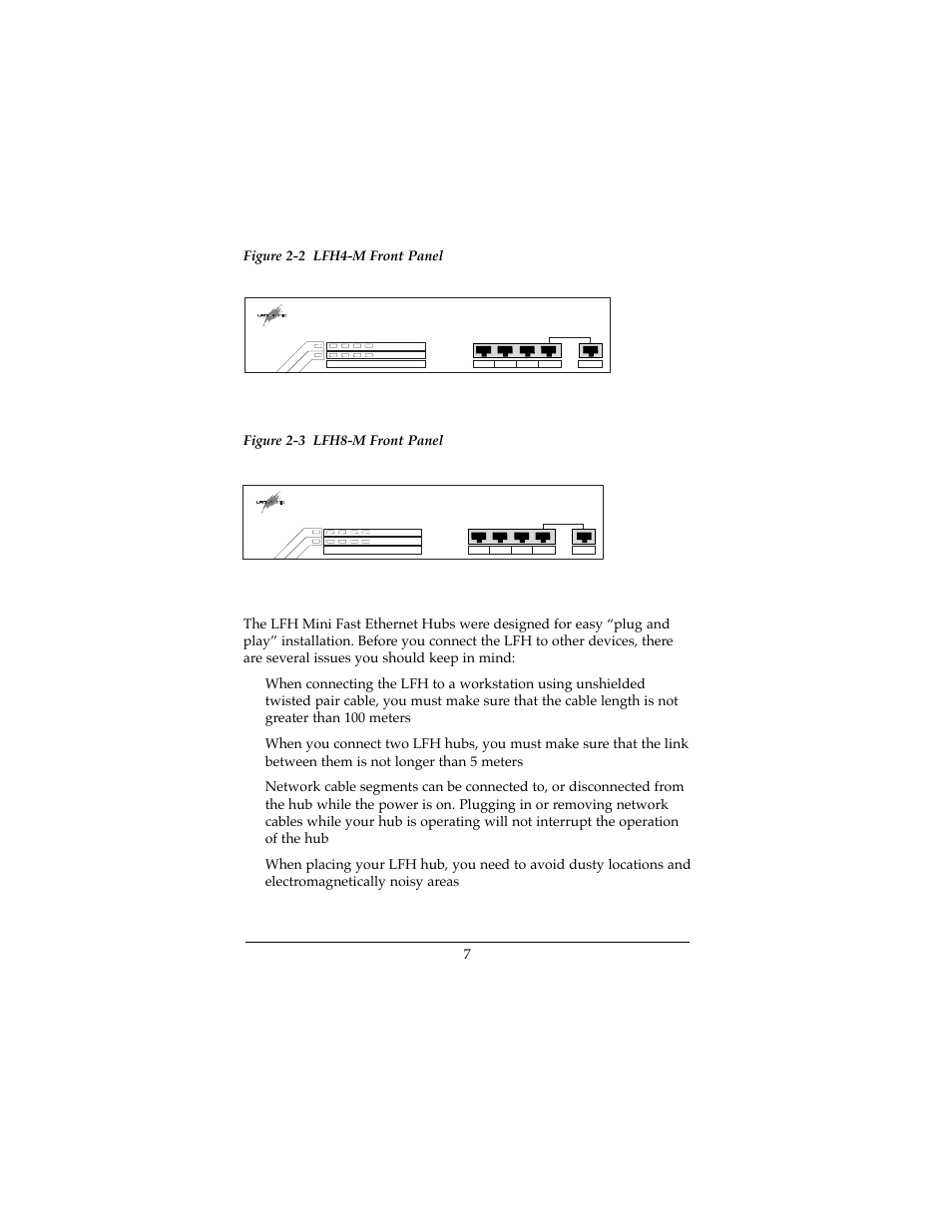 Lantronix MINI FAST LFH4-M User Manual | Page 8 / 18
