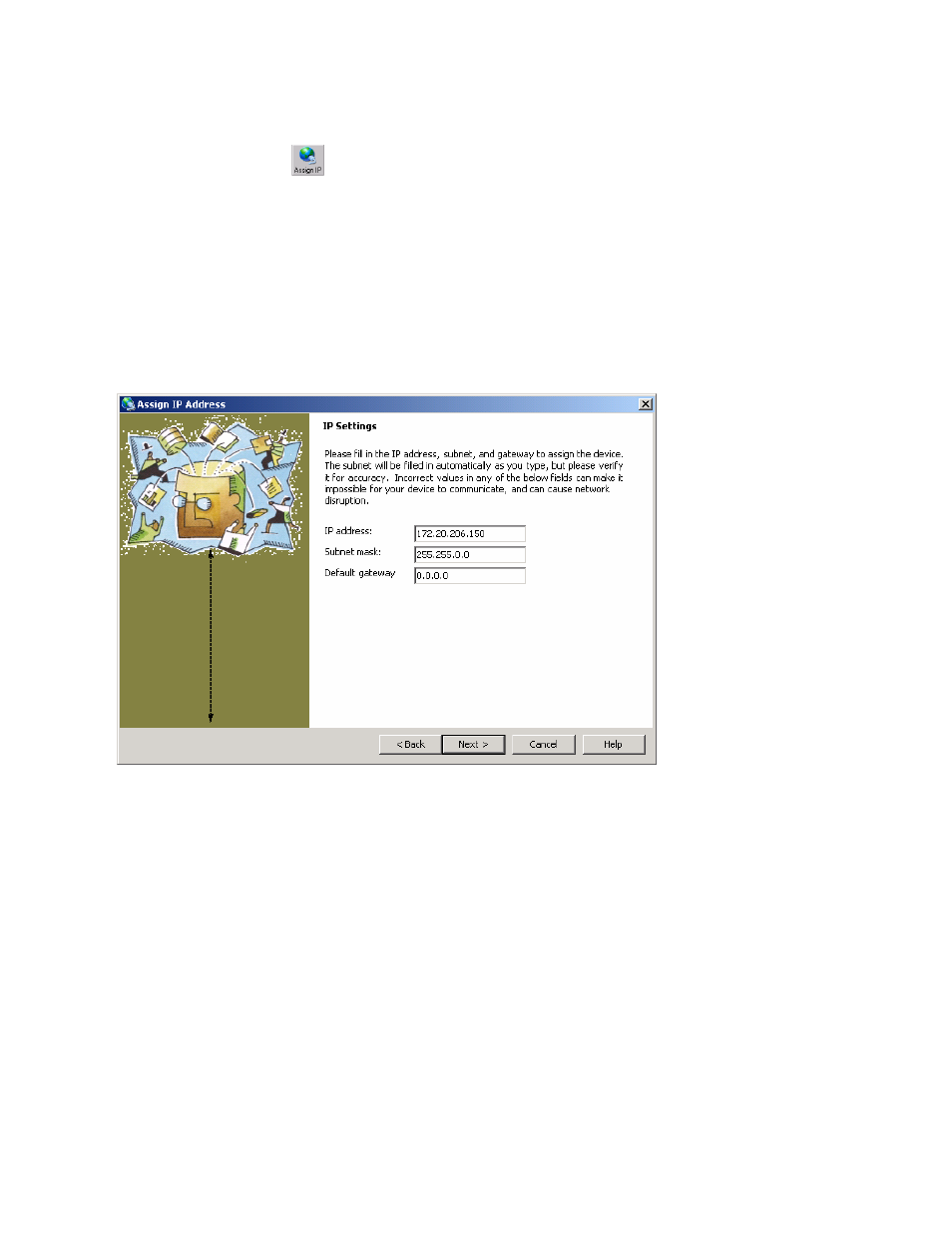 Assign ip, 5 assign ip -3 | Lantronix Device Server MSS 485 User Manual | Page 25 / 74