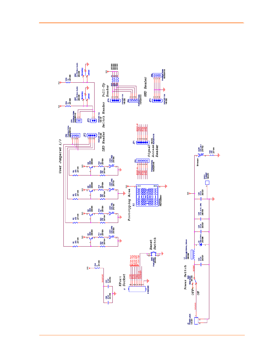 Demo board schematics, Figure 2-3. demo board schematics | Lantronix XPORT 900-563 User Manual | Page 10 / 12