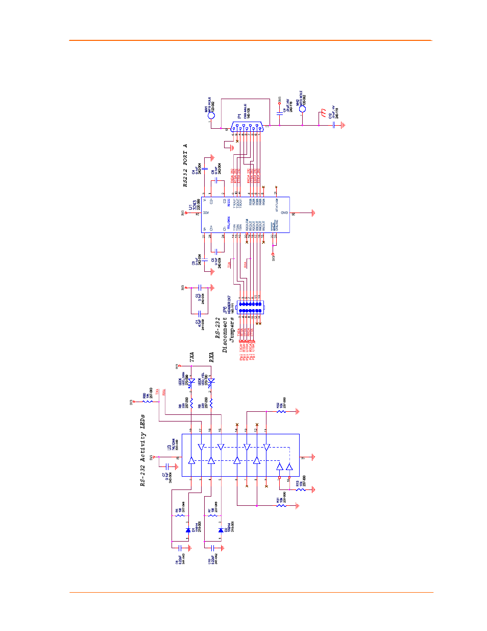 Figure 2-4. rs-232 transceiver | Lantronix XPORT 900-563 User Manual | Page 11 / 12