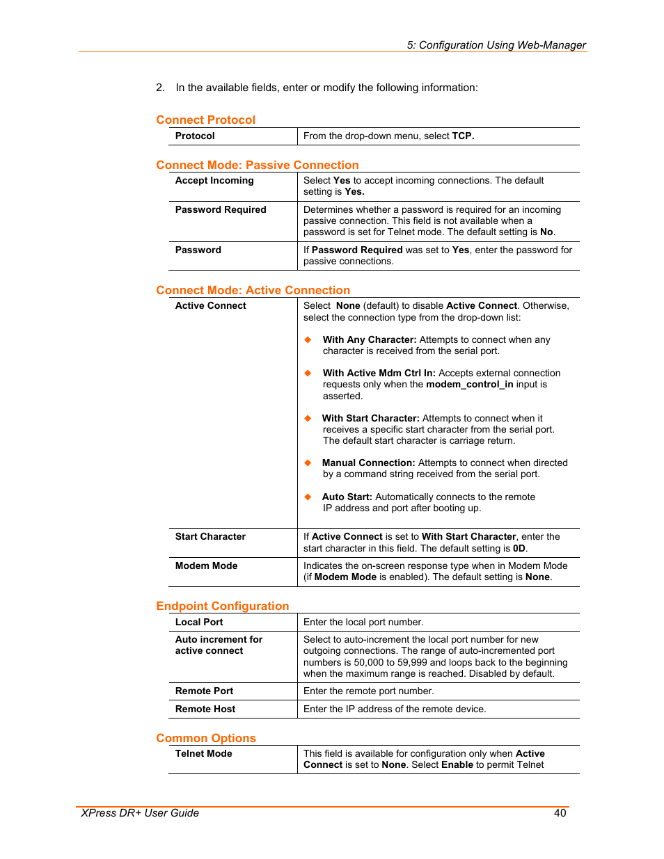 Lantronix 900-422 User Manual | Page 40 / 87