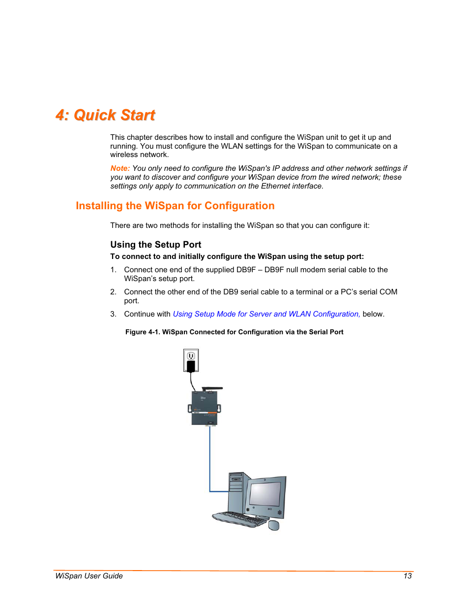 Lantronix WiSpan User Manual | Page 13 / 48