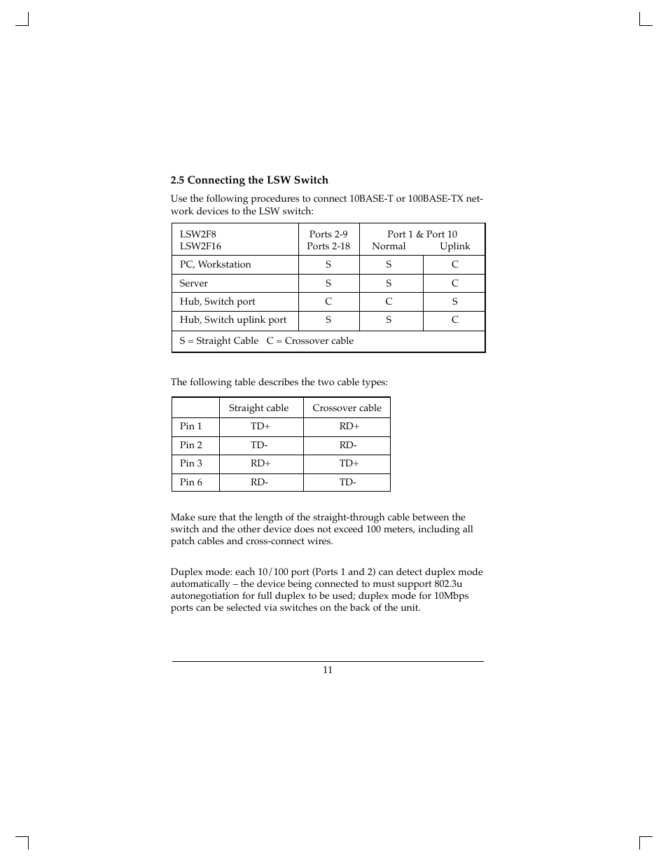 Lantronix LSW2F8 User Manual | Page 12 / 18