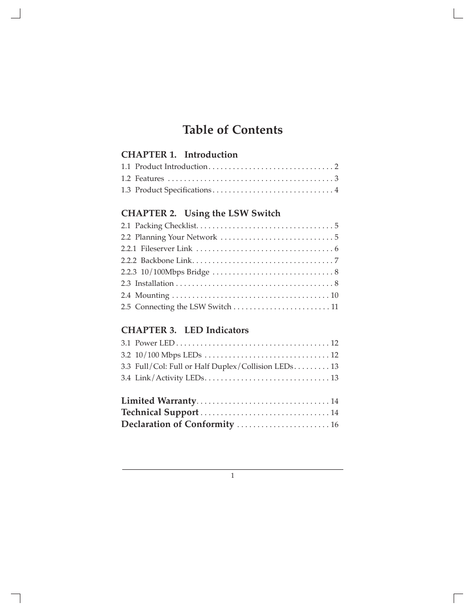 Lantronix LSW2F8 User Manual | Page 2 / 18