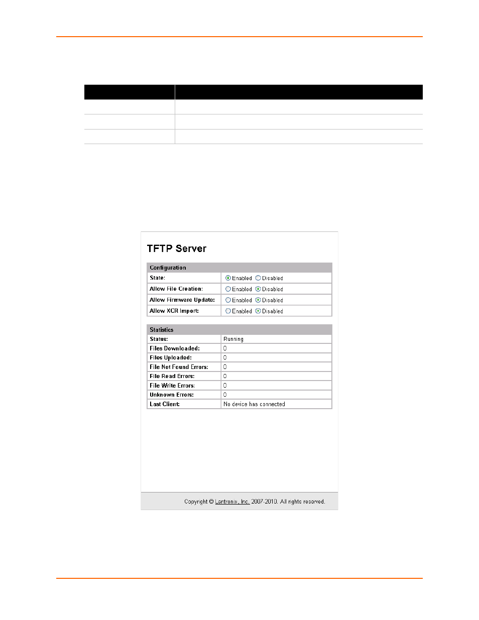 Tftp, Table 9-3 ftp fields | Lantronix XPort AR User Manual | Page 72 / 142