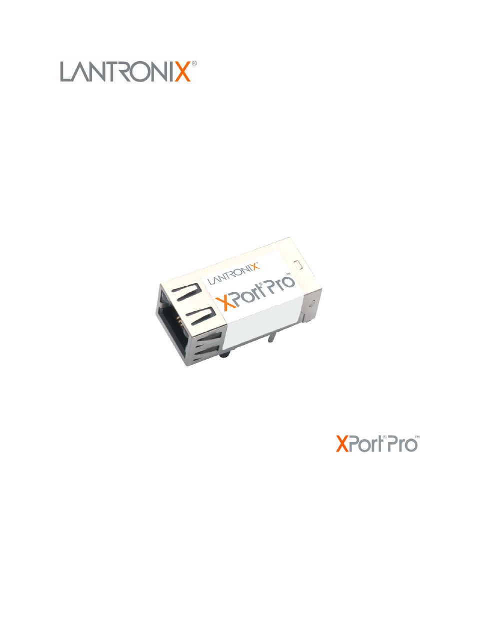 Lantronix XPORT PROTM 900-560 User Manual | 154 pages