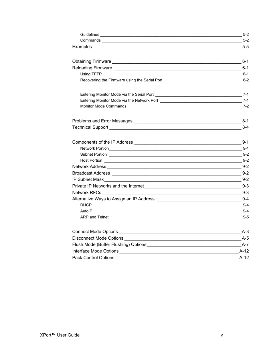 Lantronix XPort User Manual | Page 7 / 87