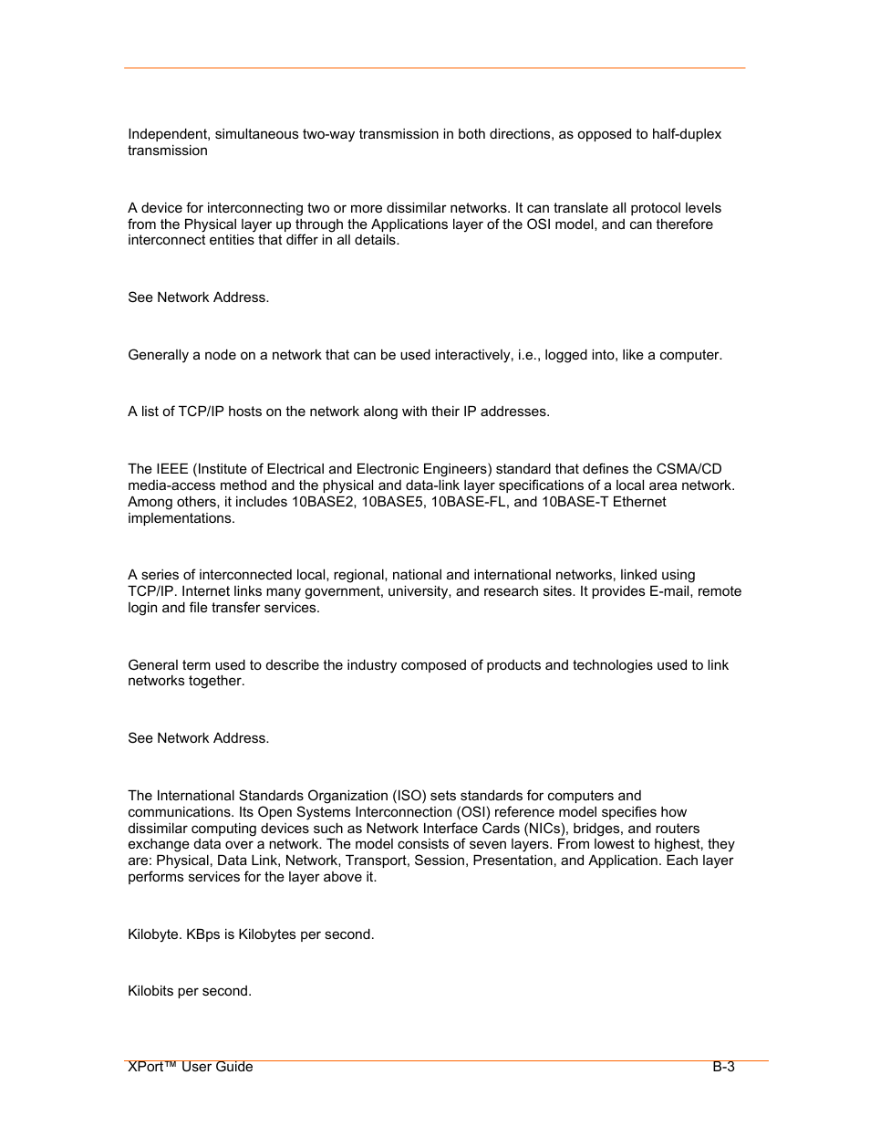 Lantronix XPort User Manual | Page 83 / 87