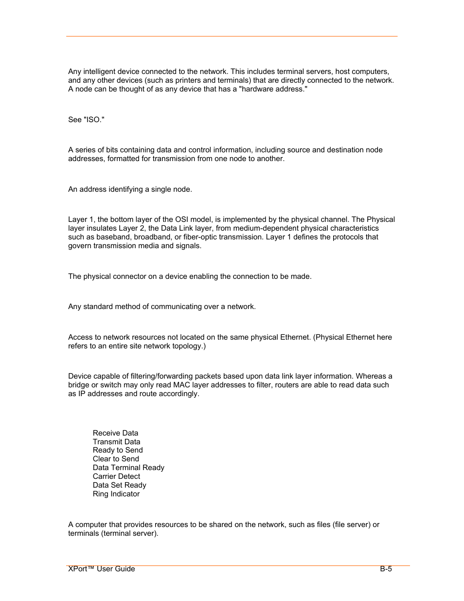 Lantronix XPort User Manual | Page 85 / 87