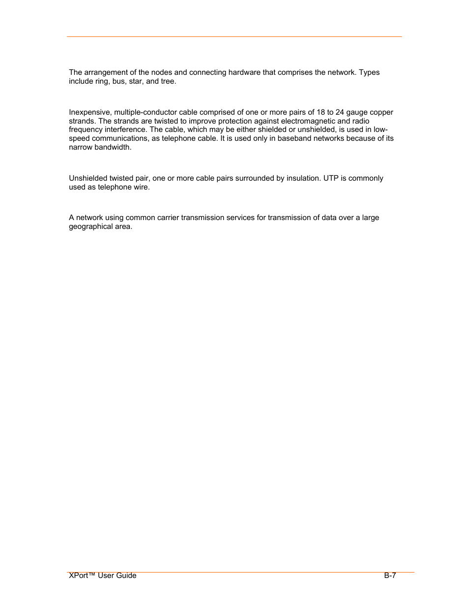 Lantronix XPort User Manual | Page 87 / 87