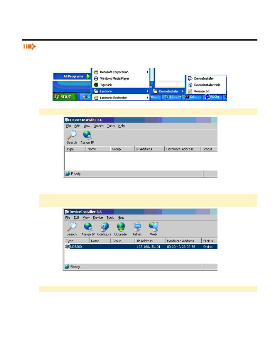 Run ethernet device installer | Lantronix TS-DDH User Manual | Page 9 / 20