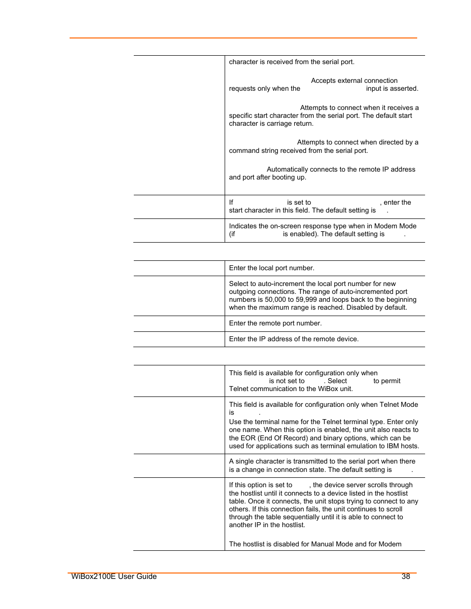 Lantronix Ethernet User Manual | Page 38 / 92