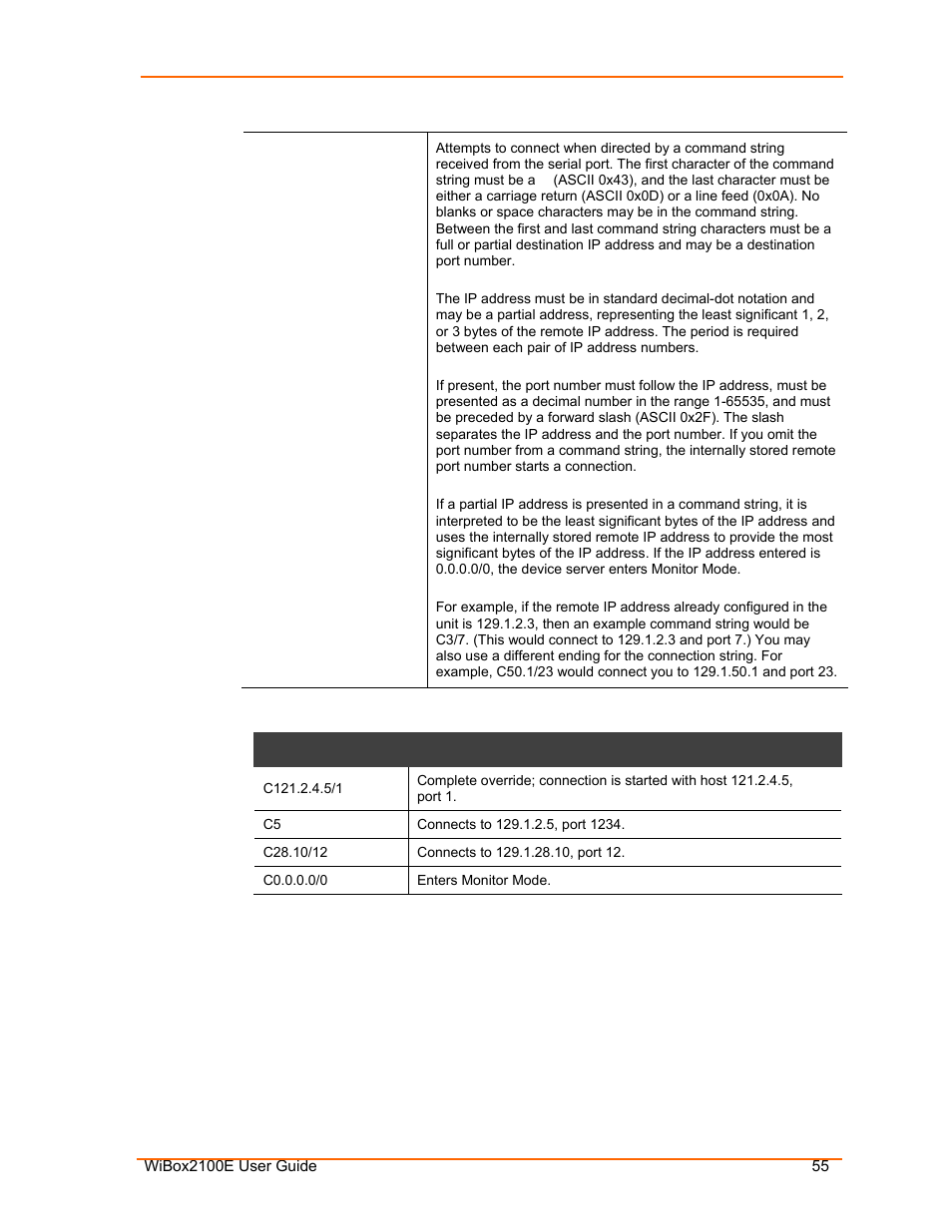 Figure 7-2. manual connection address example | Lantronix Ethernet User Manual | Page 55 / 92