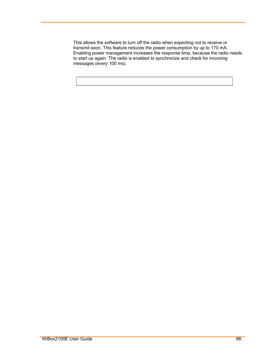 Enable power management | Lantronix Ethernet User Manual | Page 66 / 92