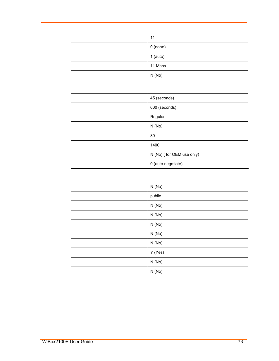 Expert settings, Security settings | Lantronix Ethernet User Manual | Page 73 / 92