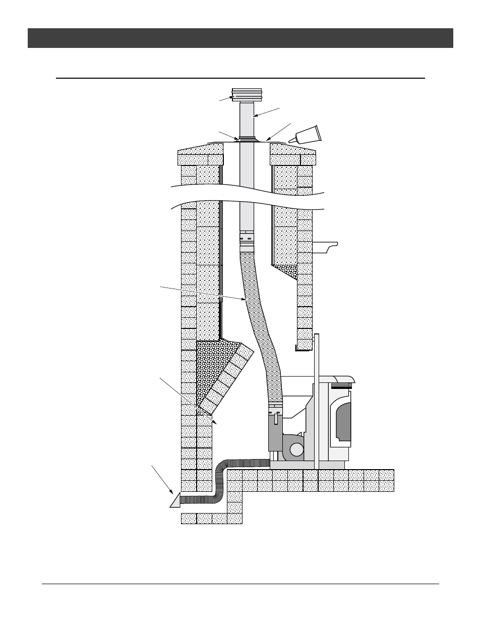 Installation, Installation into a masonry fireplace | Lopi Yankee Bay Pellet Insert User Manual | Page 15 / 40